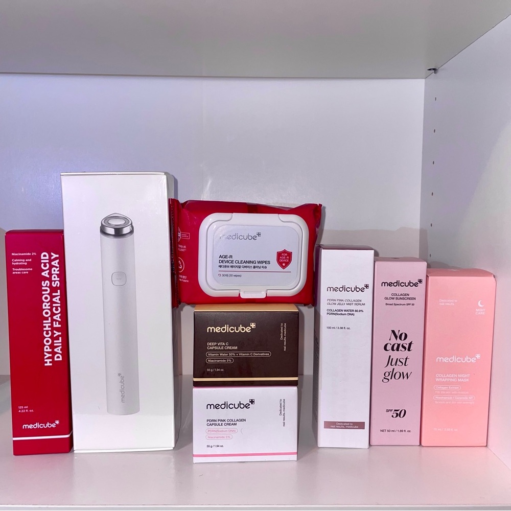Medicube Mini Booster Pro , Capsule Cream , sunscreen & Mask